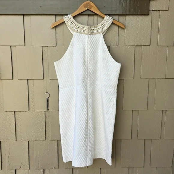 Lily Pulitzer Adelina Shift Dress Wedding Bridal Shower Resortwear Sz 10 - Picture 13 of 14